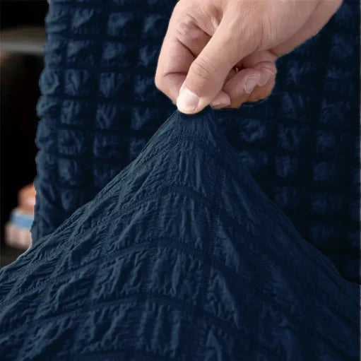 Turkish Bubble Sofa Covers Blue Color