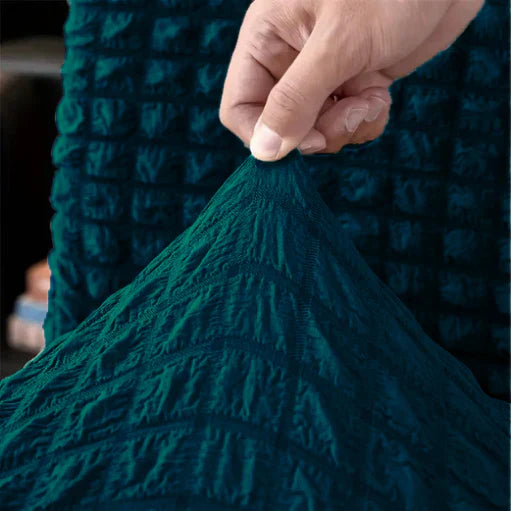 Turkish Bubble Sofa Covers Zinc Color
