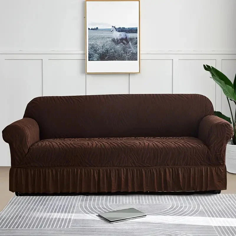 Velvet Stuff Zebra Style Sofa Cover