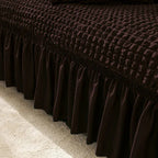 Turkish Bubble Sofa Covers Brown Color