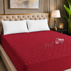 100% Waterproof Quilted Cubic Style Mattress Protector AR Collections
