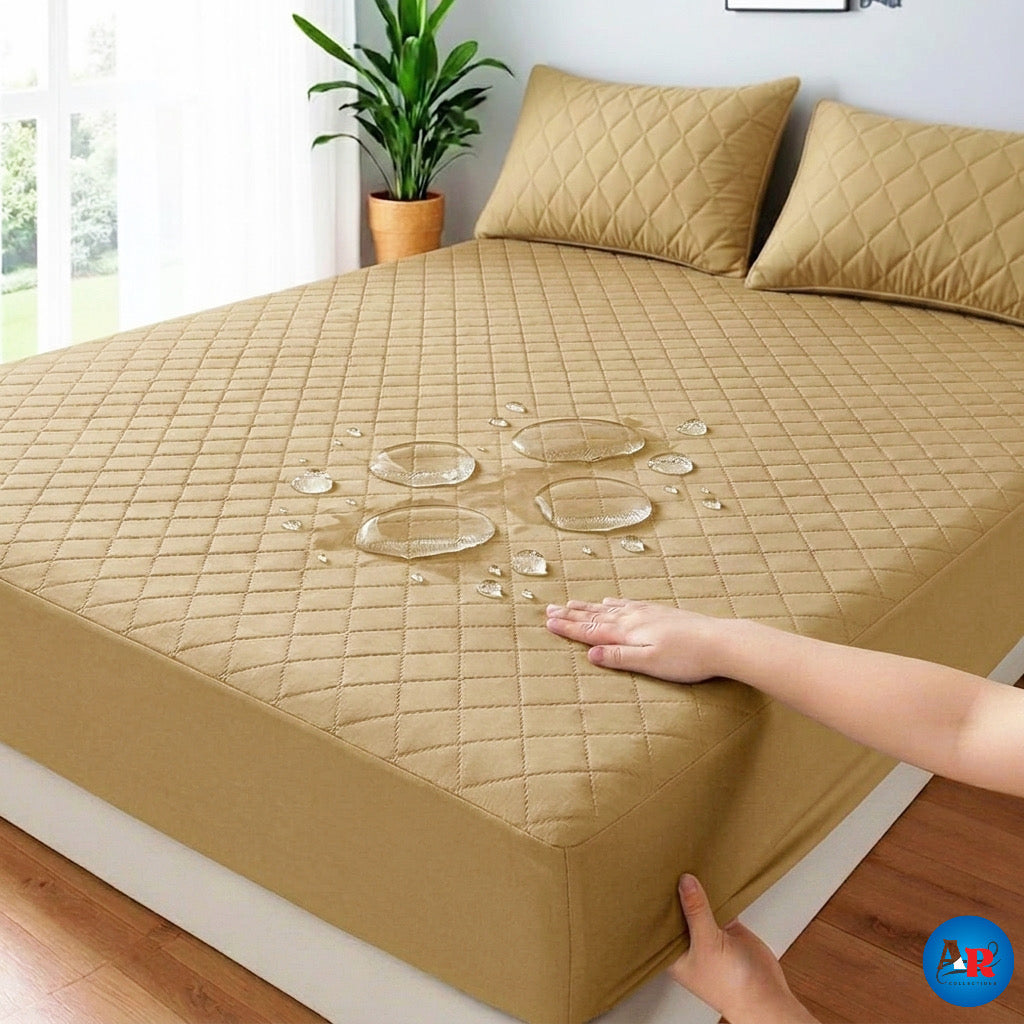 100% Waterproof Quilted Mattress Protector