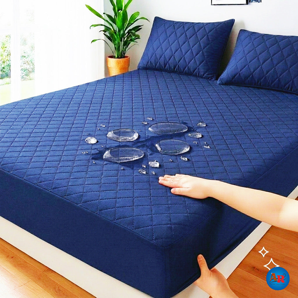 100% Waterproof Quilted Mattress Protector AR Collections