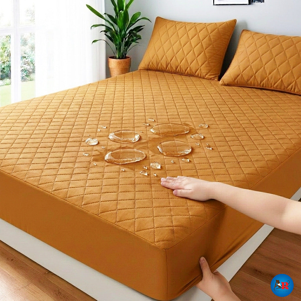 100% Waterproof Quilted Mattress Protector