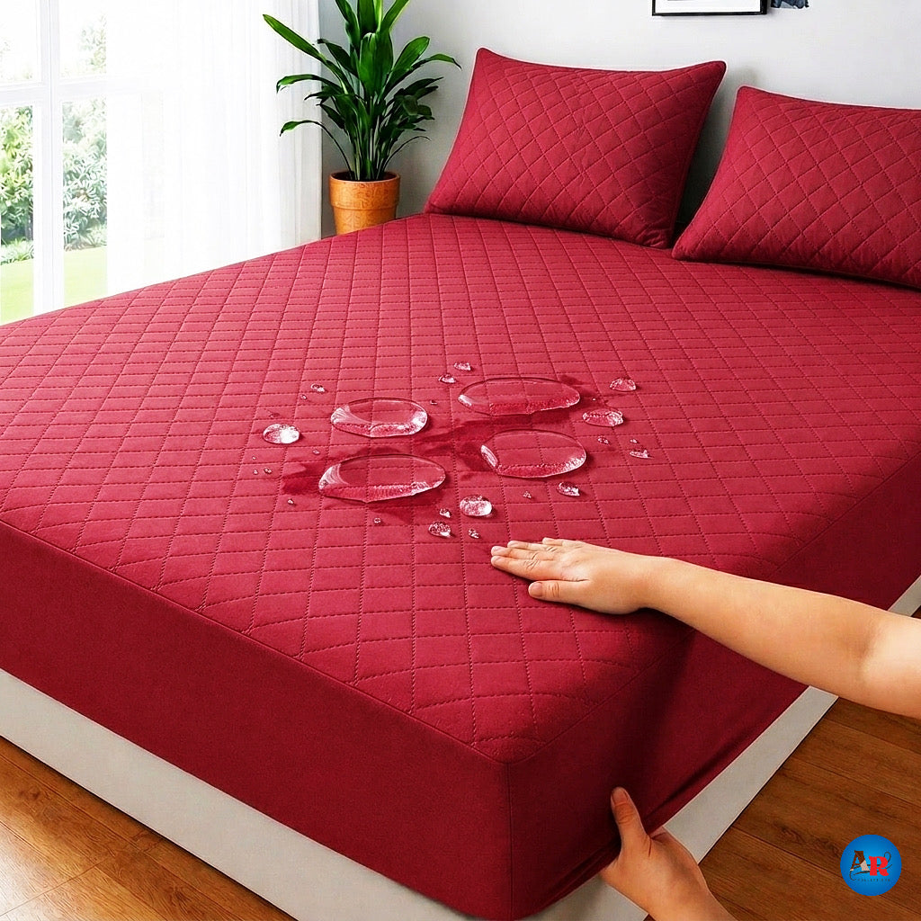100% Waterproof Quilted Mattress Protector