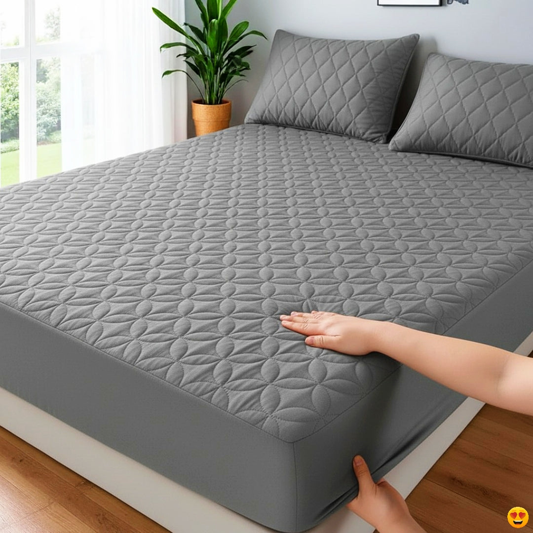 100% Waterproof Quilted Mattress Protector
