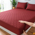 100% Waterproof Flower Style Mattress Protector