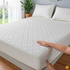 100% Waterproof Flower Style Mattress Protector