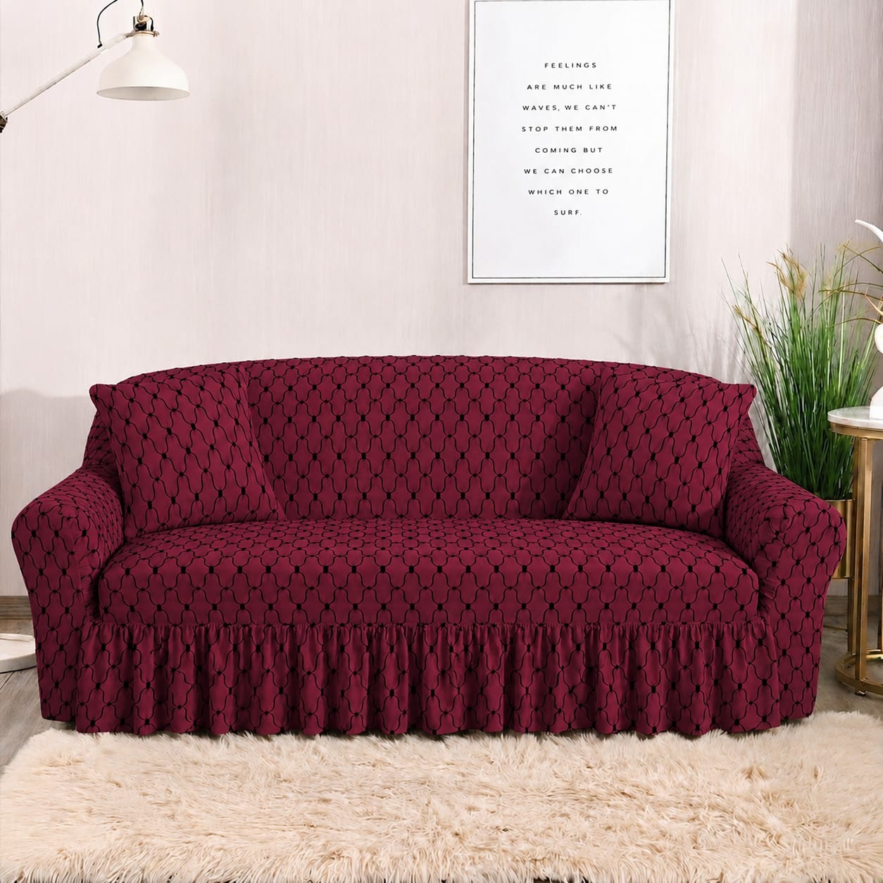 Turkish Butterfly Sofa Covers AR Collections