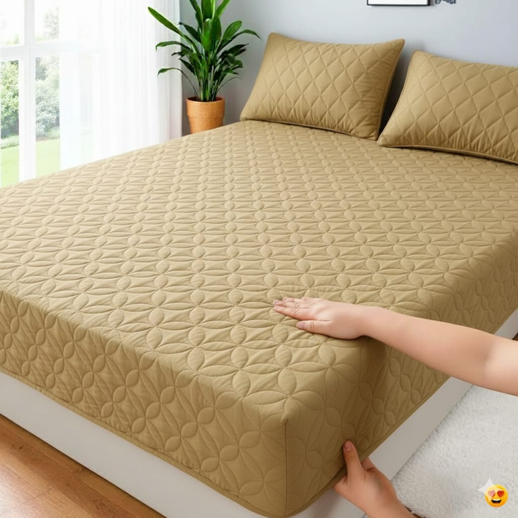 100% Waterproof Quilted Mattress Protector