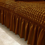 Turkish Bubble Sofa Covers Copper Color